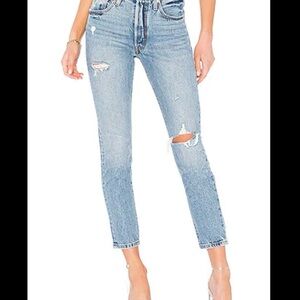 Levi’s 501 skinny jeans in can’t touch this wash, size 25